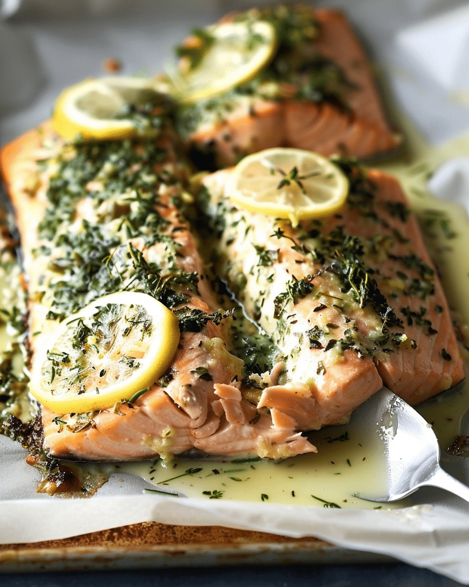 Lemon‑Parsley Almond Crusted Salmon