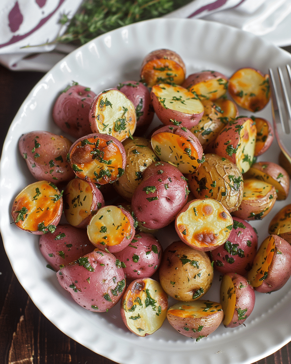 Herb Roasted Baby Potatoes