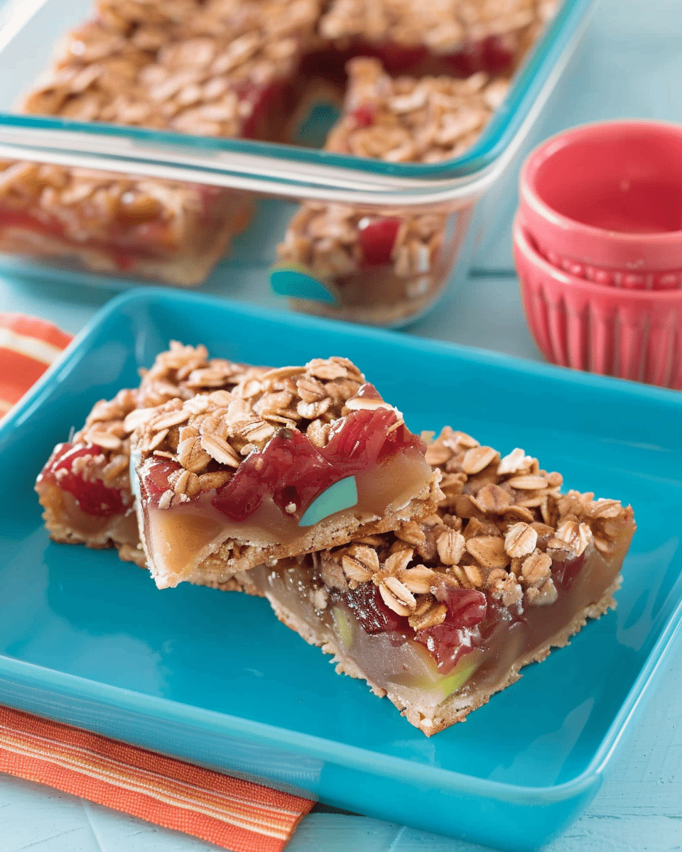 Honey Oat Bars