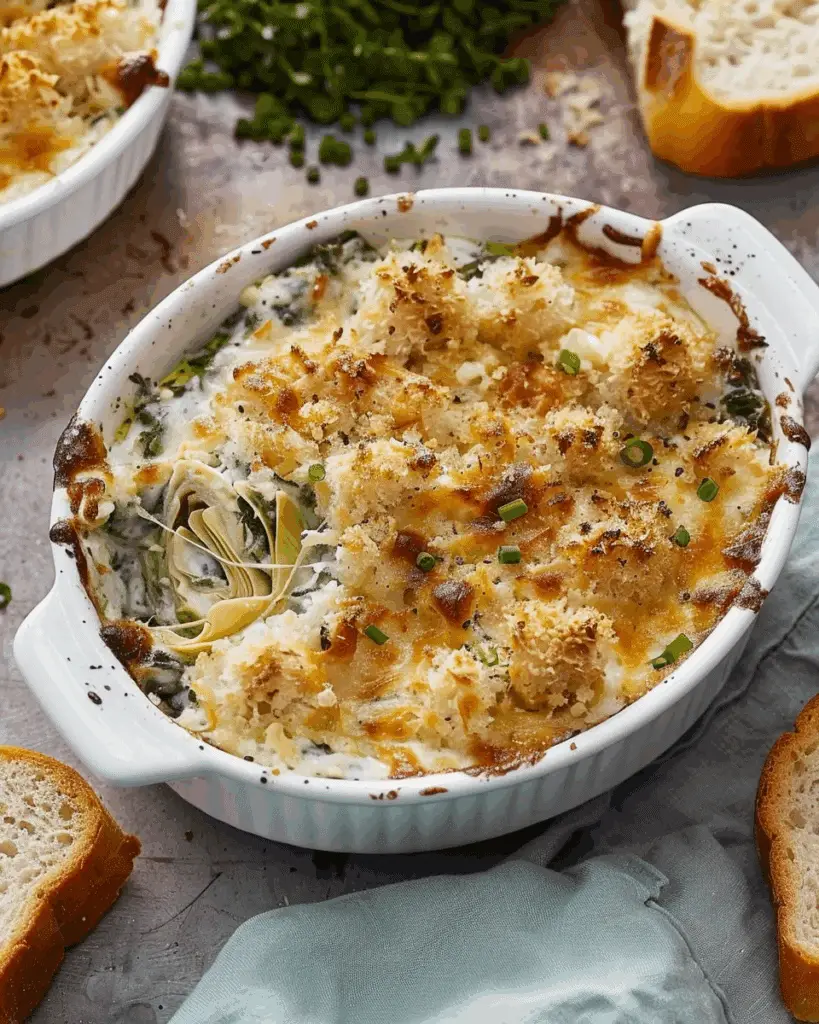 Hot Spinach & Artichoke Dip II