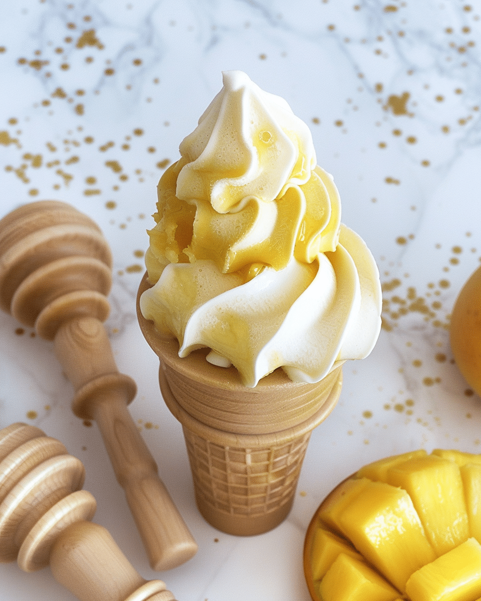 Mango Frozen Greek Yogurt