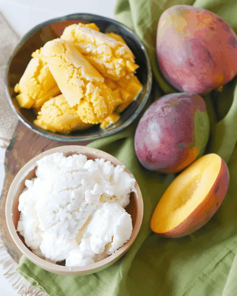 Mango Frozen Greek Yogurt
