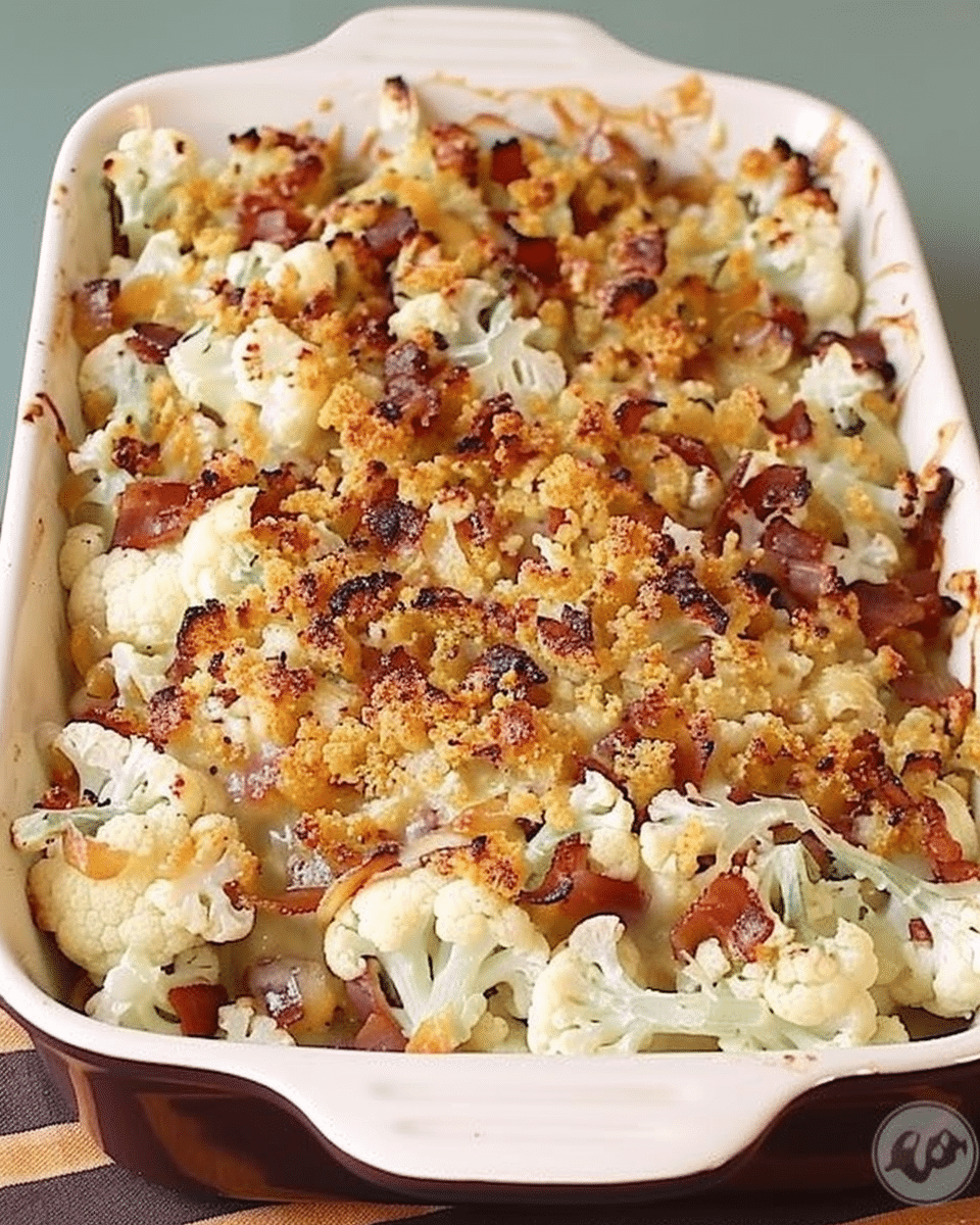 Loaded Cauliflower Casserole