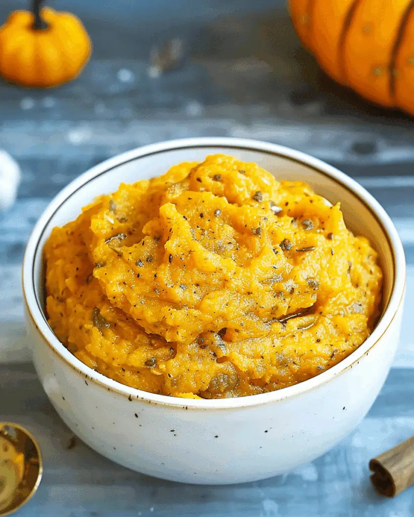 Creamy Mashed Pumpkin