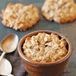 Microwave Oatmeal Cookie