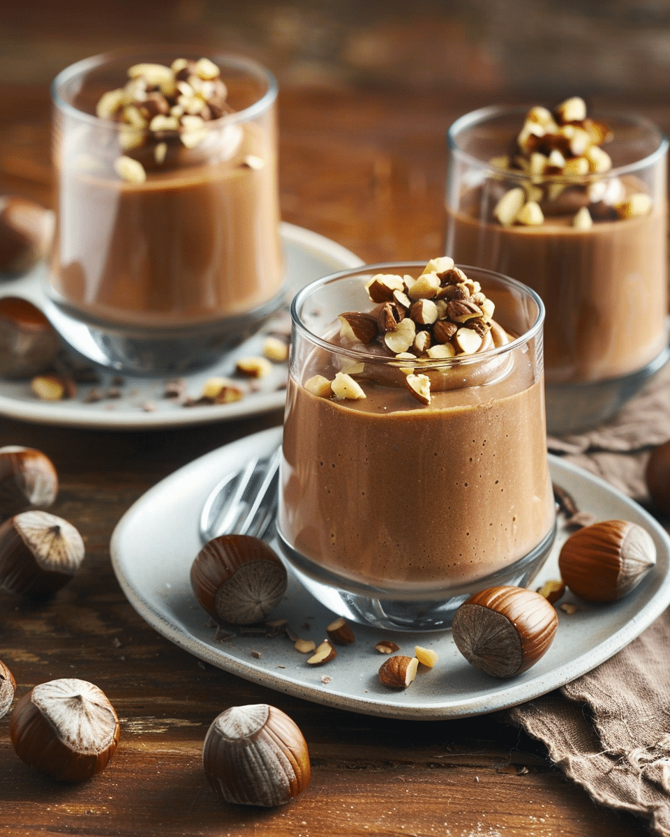 Milk Chocolate Hazelnut Mousse