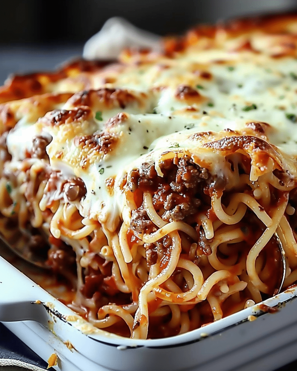 Million Dollar Spaghetti Casserole