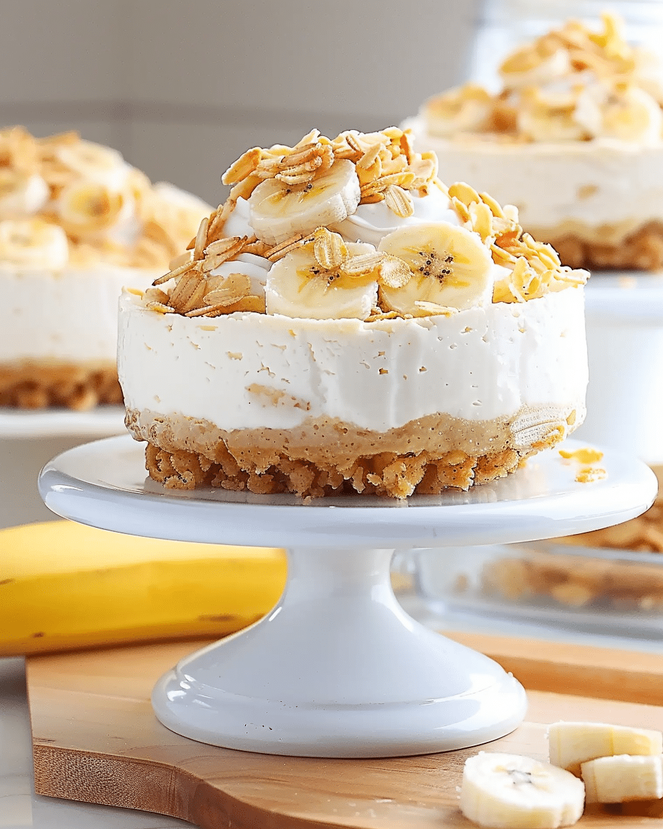 Mini Banana Pudding Cheesecakes