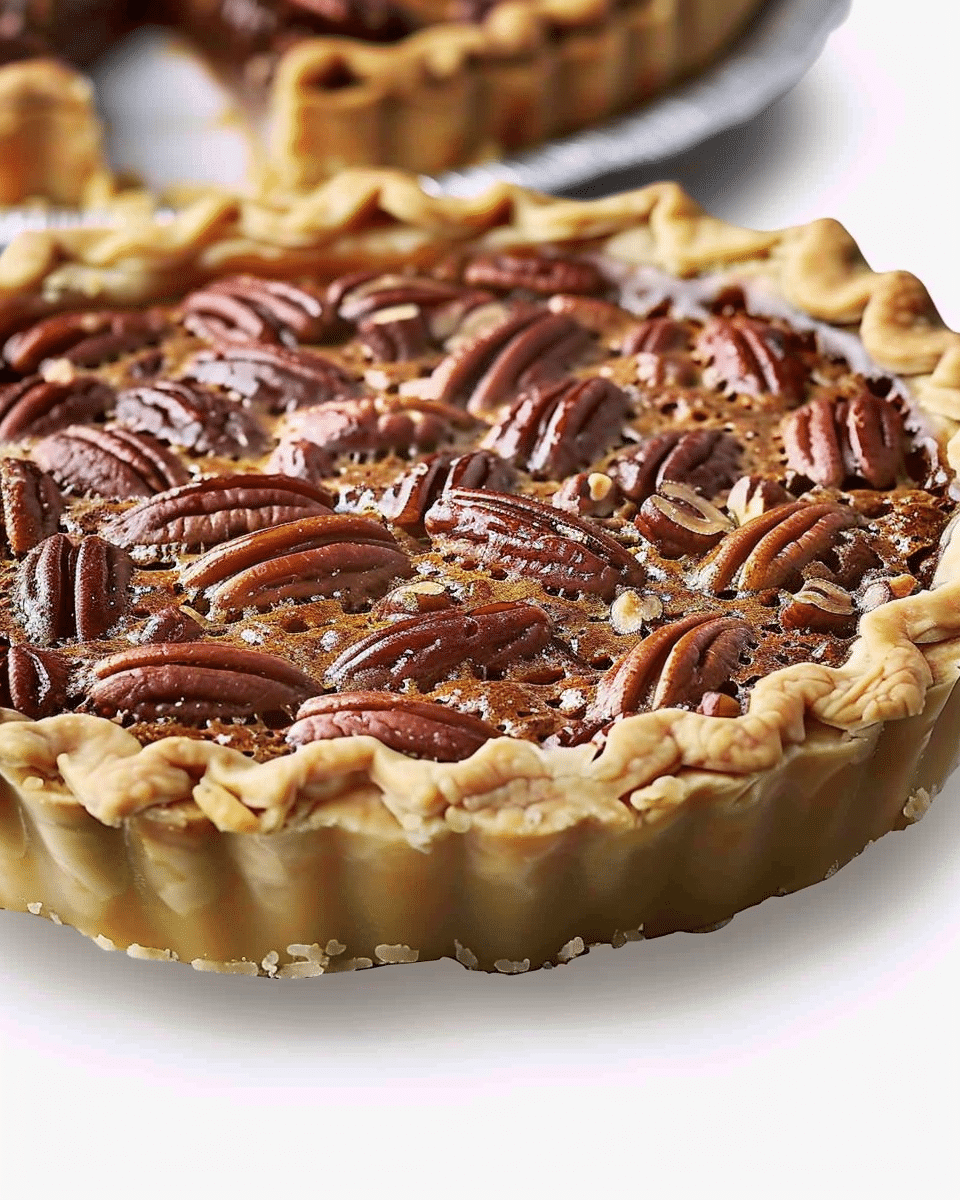 Mississippi Mud Pecan Pie