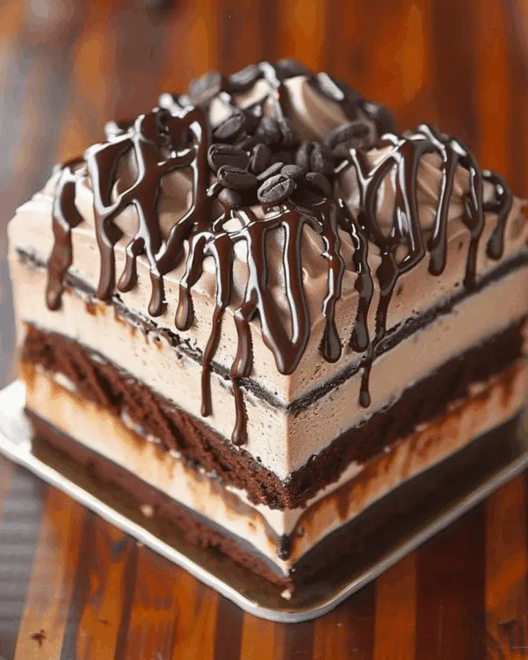 Mocha Dream Brownie Cake