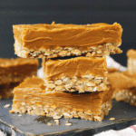 No Bake Peanut Butter Oat Bars