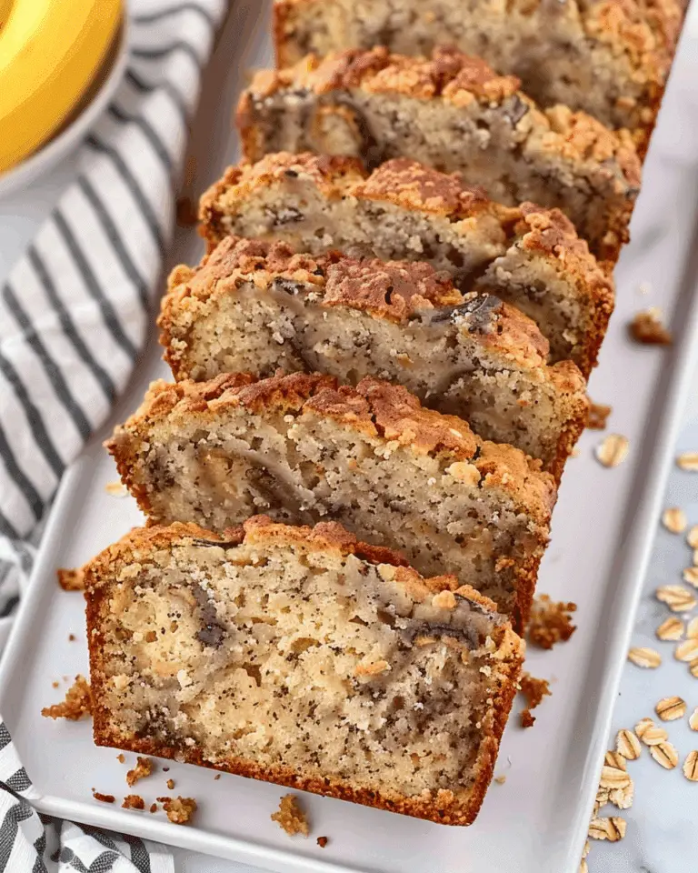 Oat Flour Banana Bread