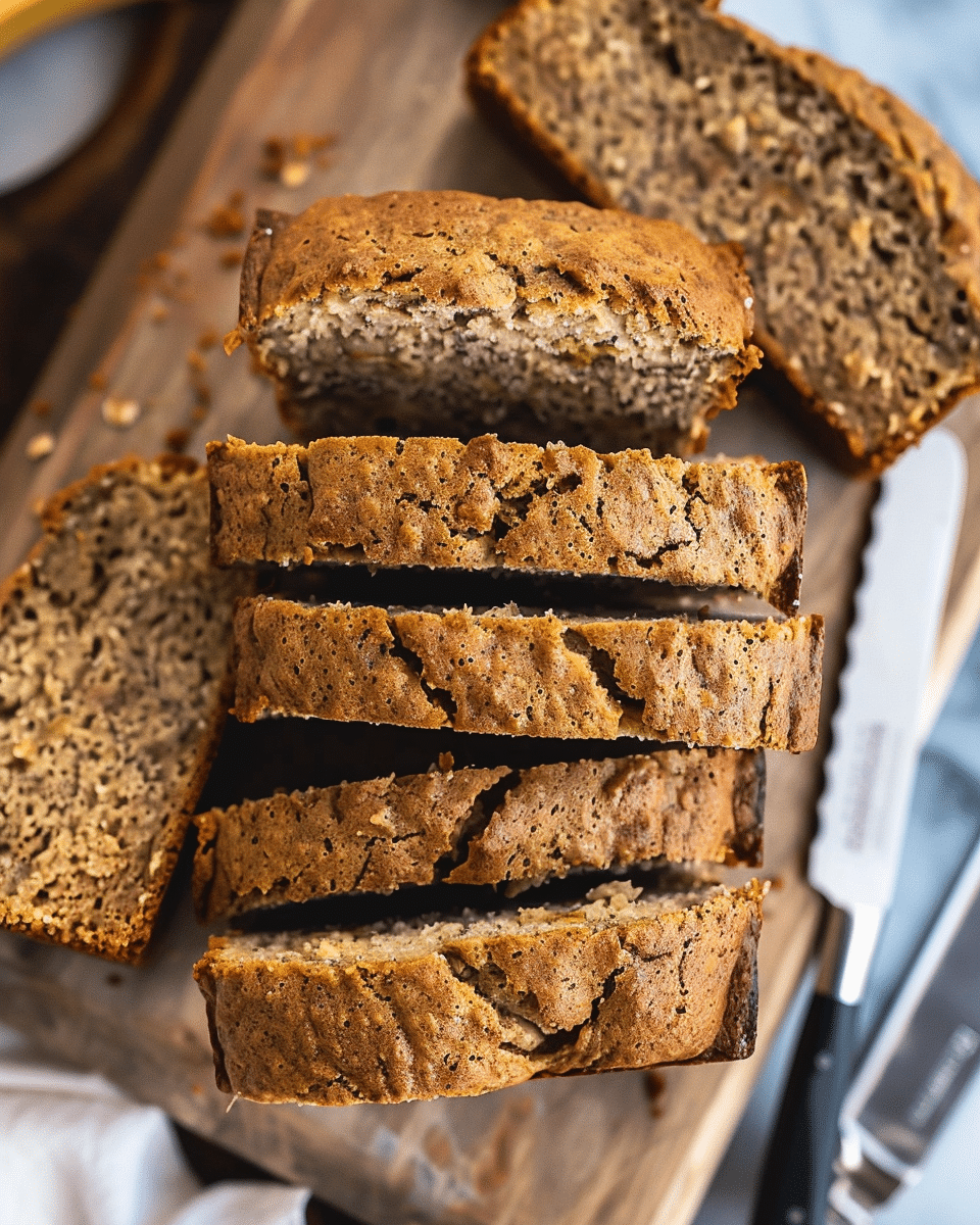 Oat Flour Banana Bread