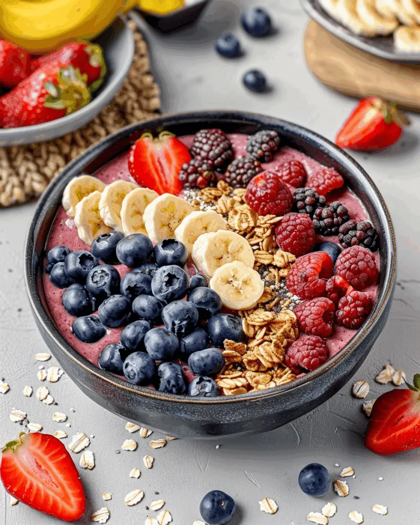 Oat Smoothie Bowl