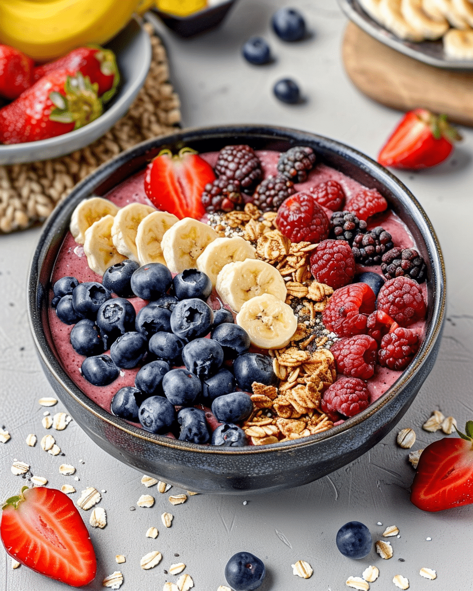 Oat Smoothie Bowl