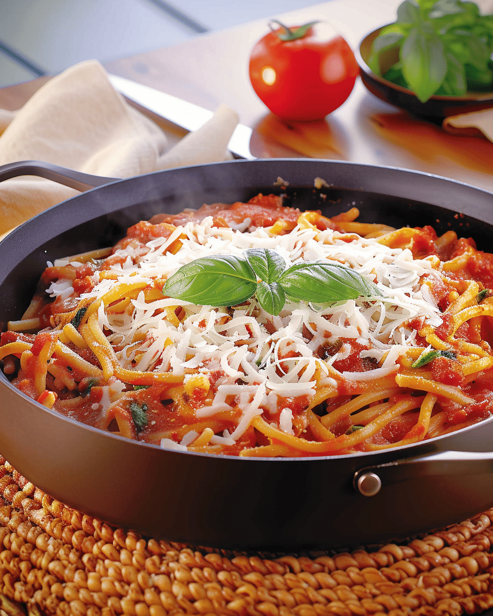 Pasta With Tomato Basil Sauce
