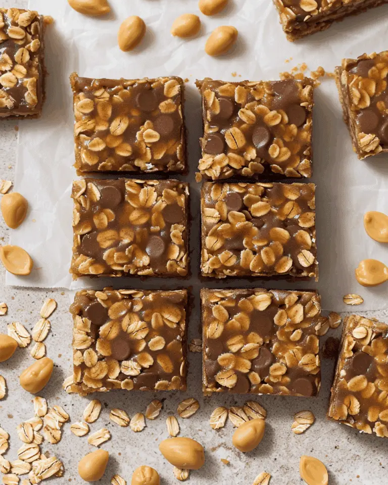 Peanut Butter Oatmeal Bars