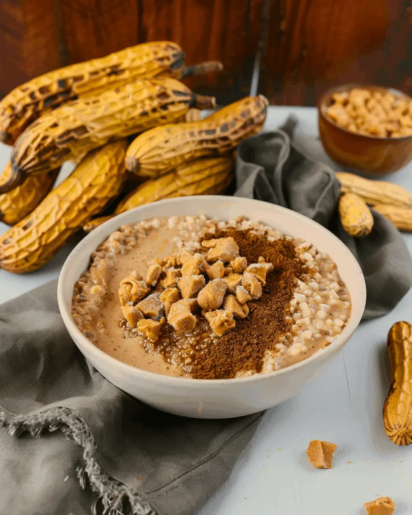 Peanut Butter Protein Smoothie Bowl