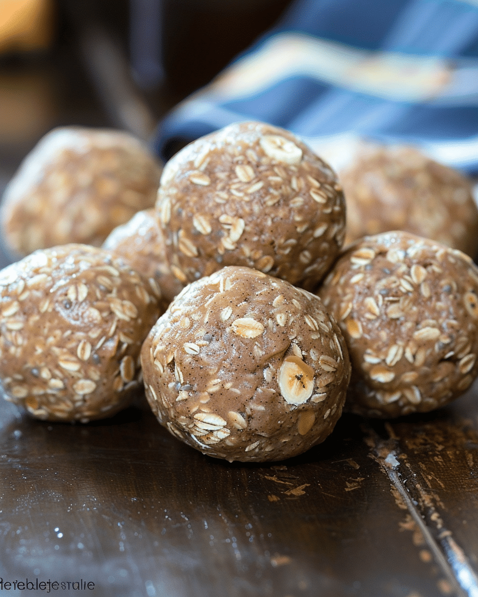 Peanut Butter And Banana Energy Bites