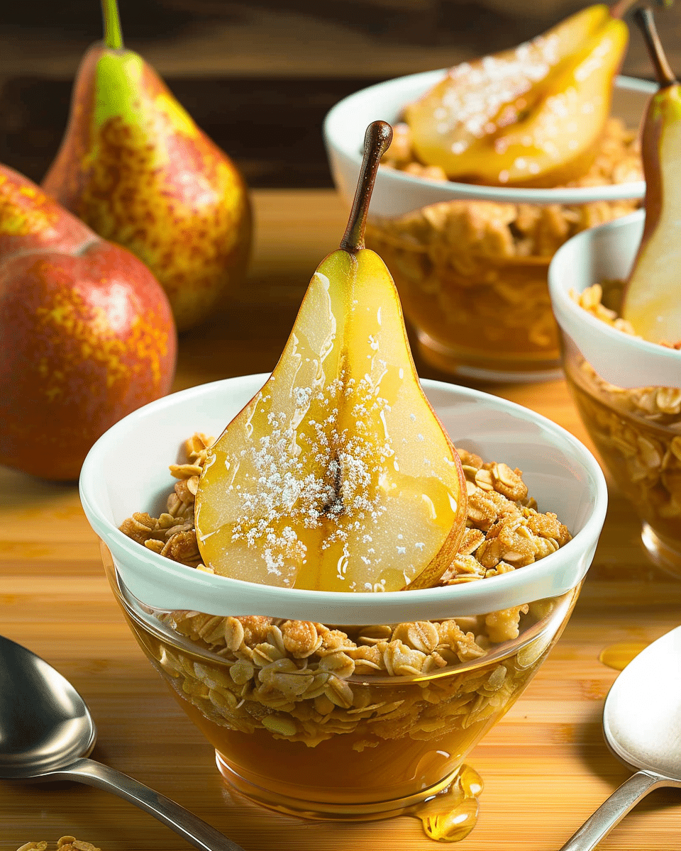 Easy Pear Crisp