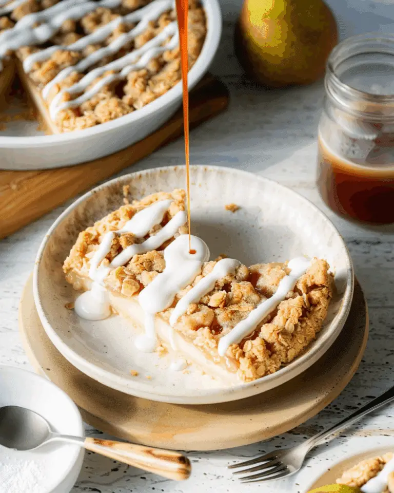 Easy Pear Crisp