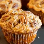 Pecan Pie Muffins With Brown Sugar