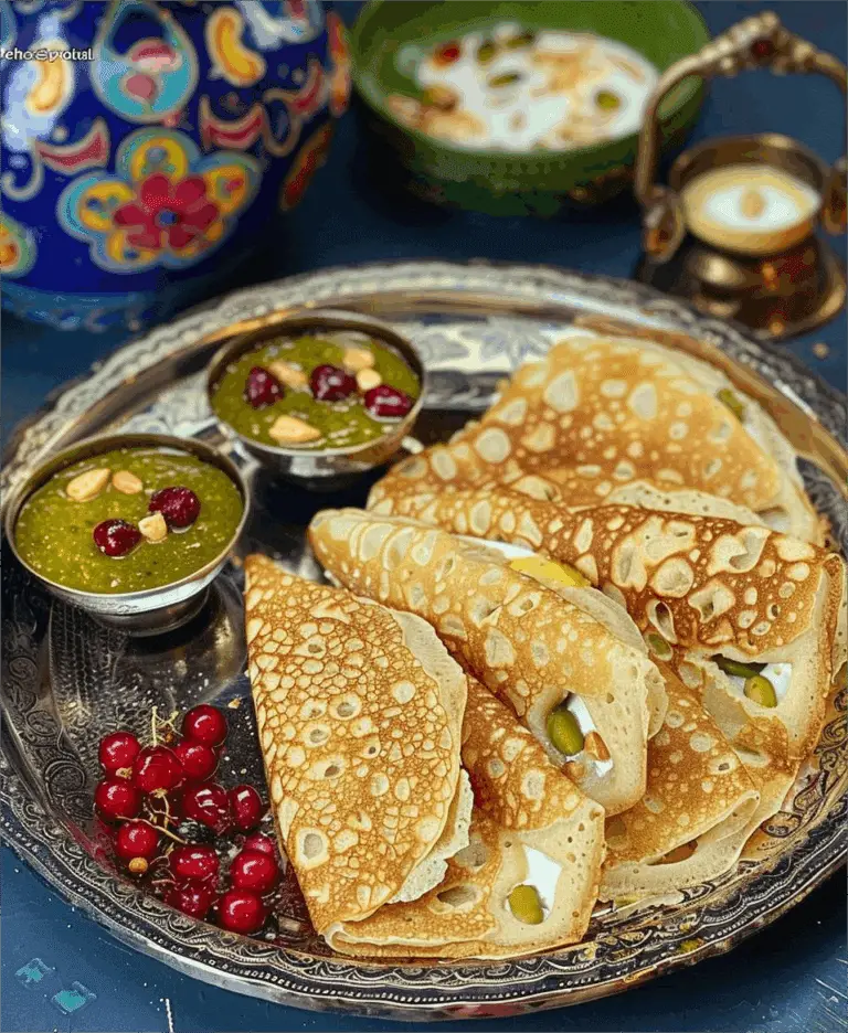 Qatayef with Ashta