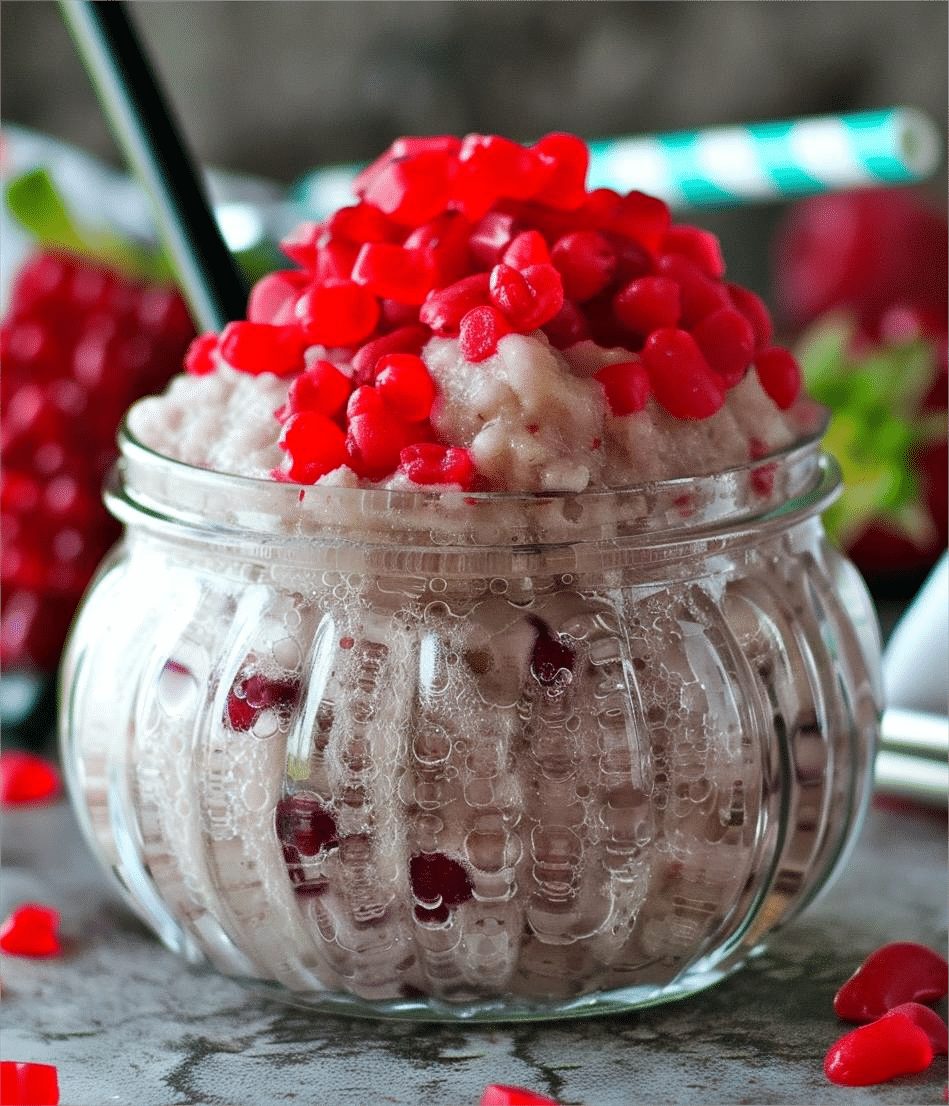 Red Bean Slush (紅豆冰沙)