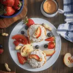 Healthy Fruit Pizza (Rice Cake Style)