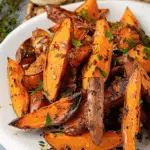 Roasted Sweet Potato Wedges