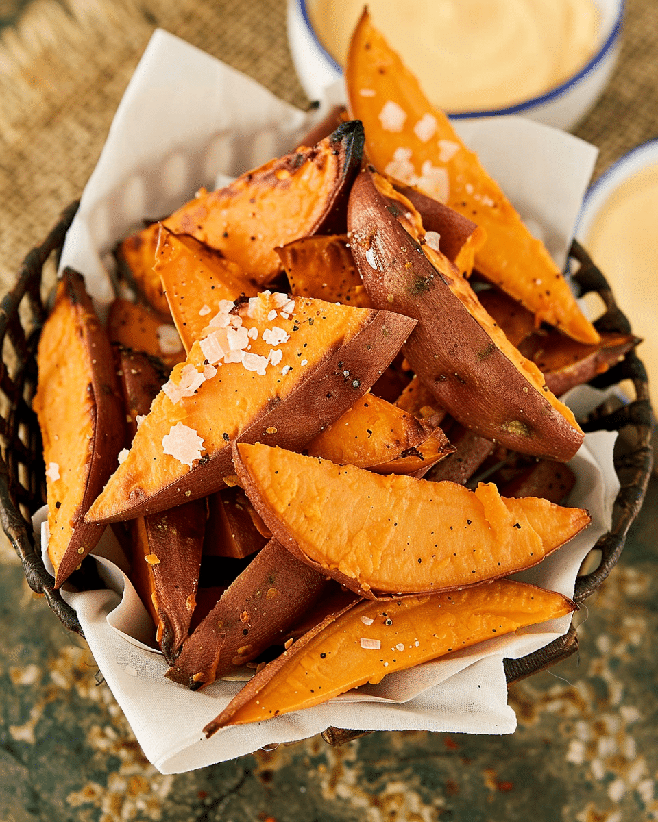 Roasted Sweet Potato Wedges
