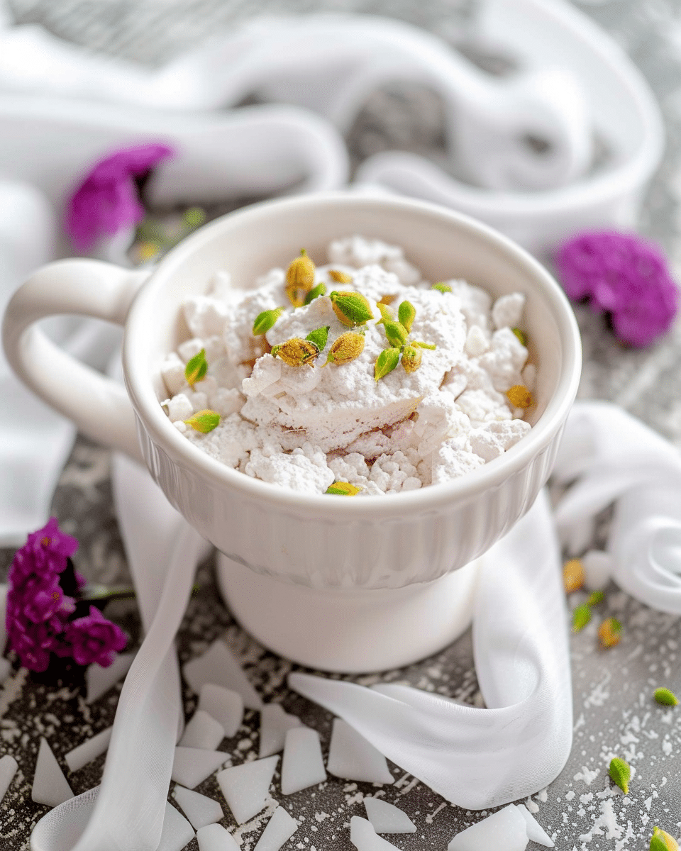 Rose Water Pudding (Mahalabia)