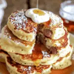 Sausage Dipped Pancakes