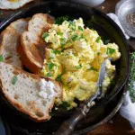 Scrambled Eggs with Cream Cheese