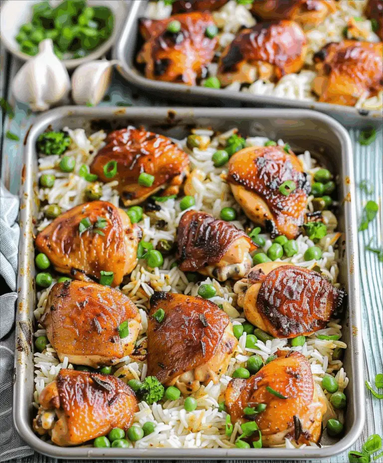 Sheet Pan Garlic Butter Chicken Meal