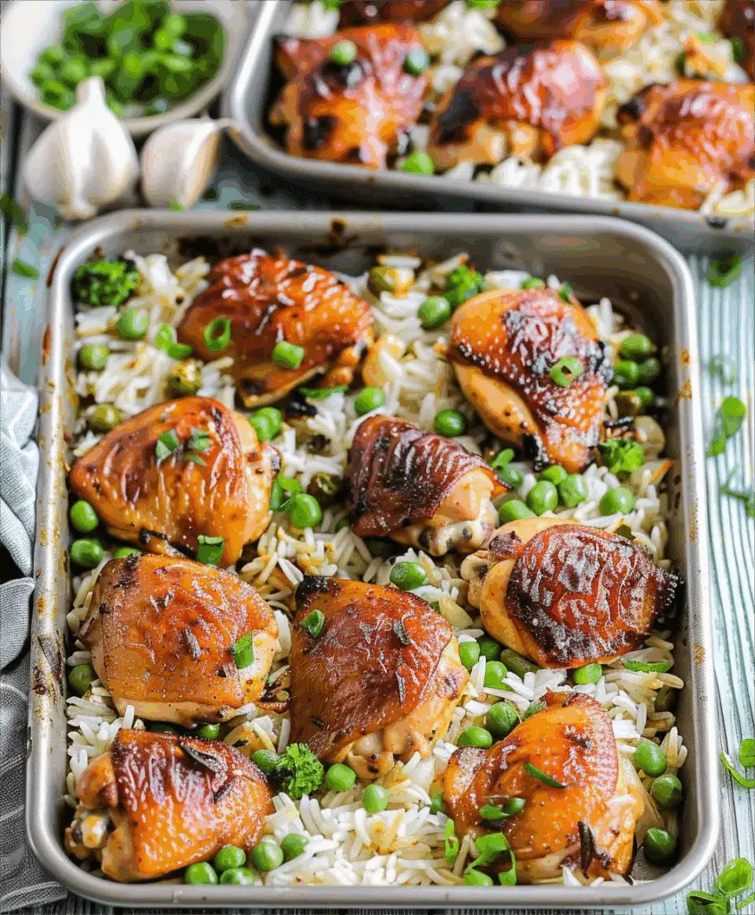 Sheet Pan Garlic Butter Chicken Meal