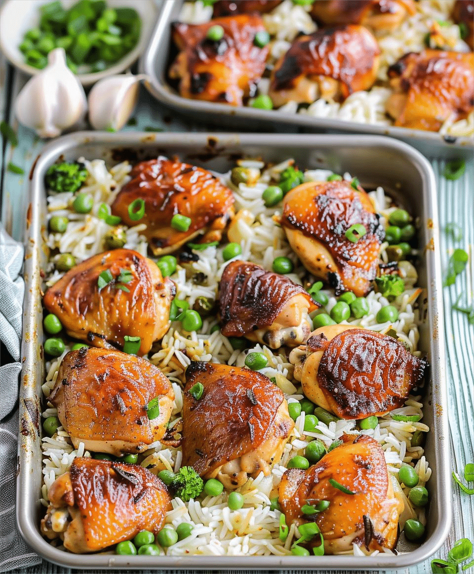 Sheet Pan Garlic Butter Chicken Meal