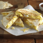 Simple Egg and Cheese Breakfast Quesadillas
