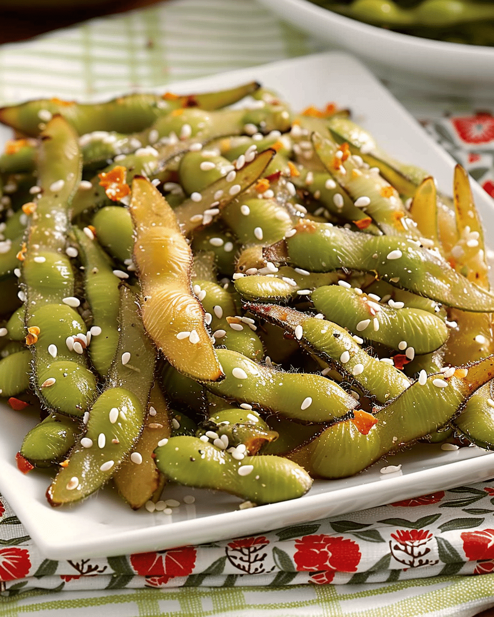 Simple Roasted Edamame