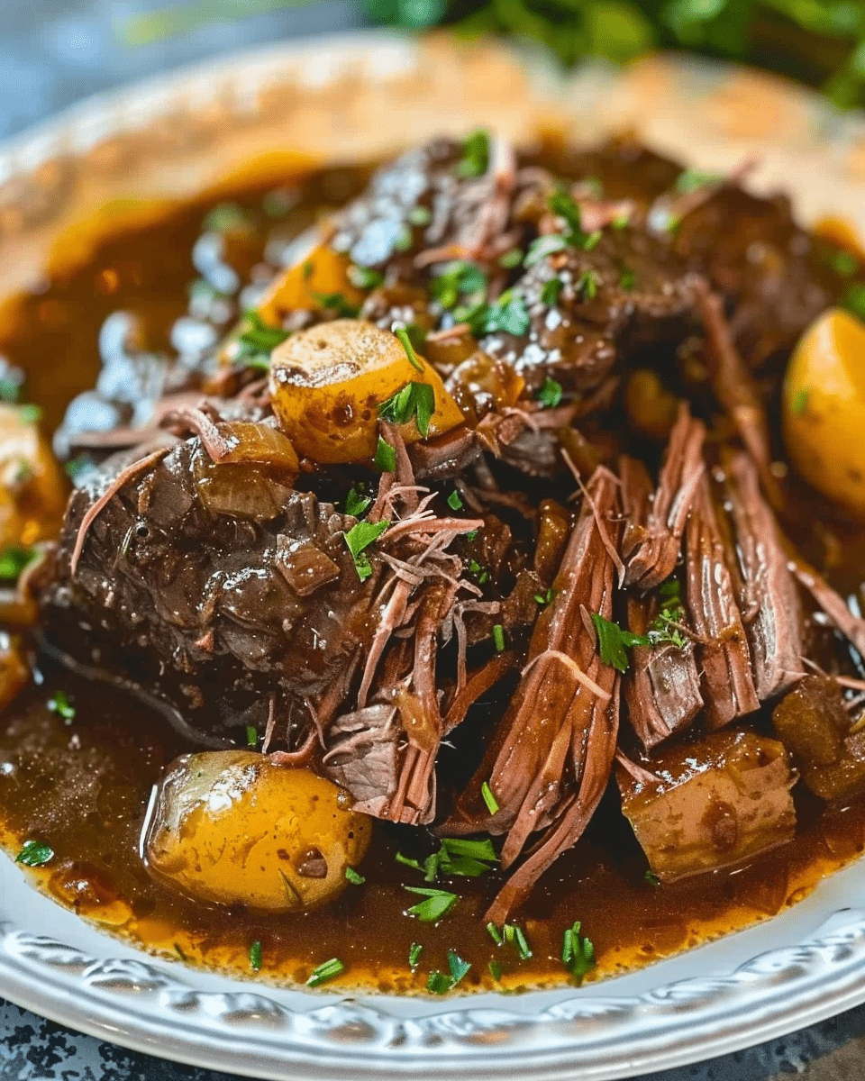 Slow Cooker Italian Pot Roast