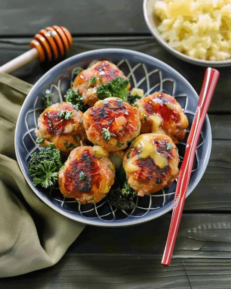 Smart Honey‑Garlic Turkey Meatballs