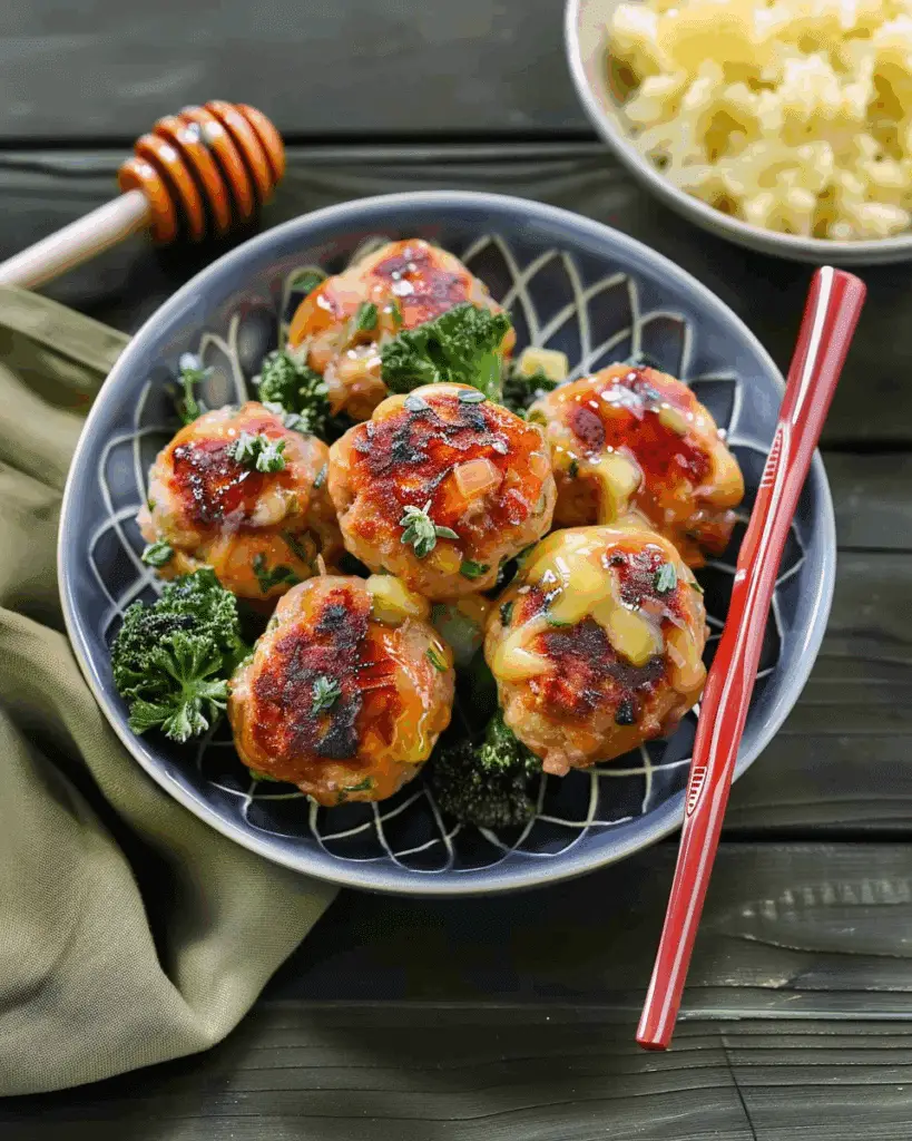 Smart Honey‑Garlic Turkey Meatballs