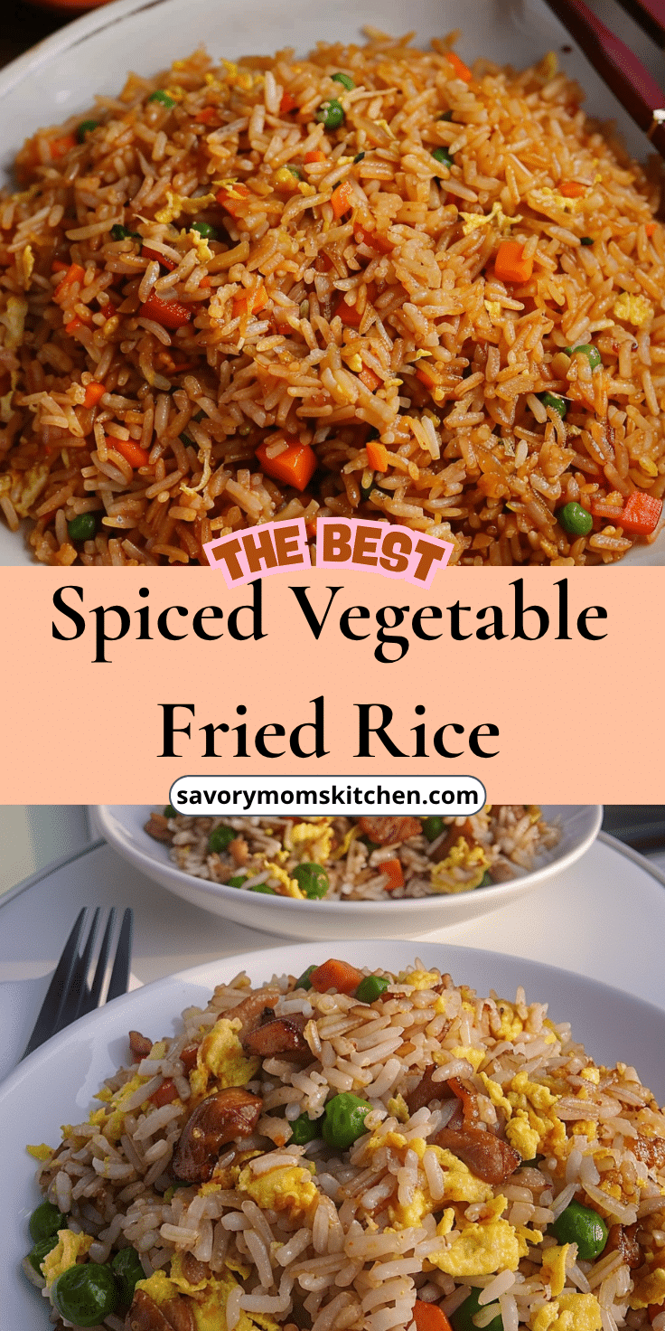 Kitchen Fried Rice Spicy Vegetable Fried Rice | Savory Mom Kitchen