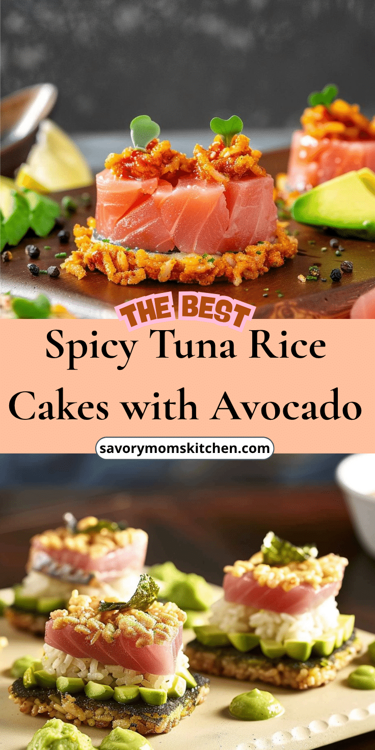 Spicy Tuna Crispy Rice (Nobu Copycat) | Savory Mom Kitchen