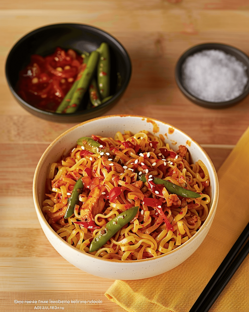 Spicy Chicken Noodles
