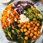 Roasted Chickpea & Veggie Bowl
