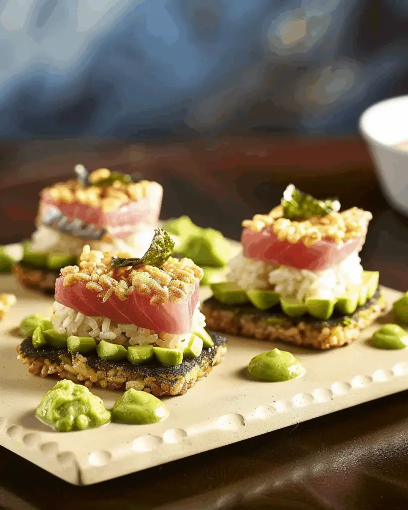 Spicy Tuna Crispy Rice (Nobu Copycat)