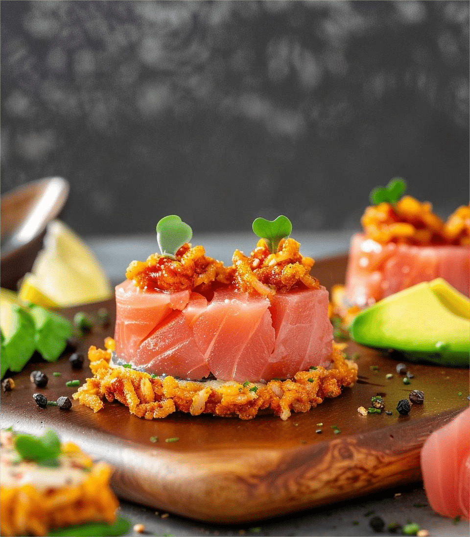 Spicy Tuna Crispy Rice (Nobu Copycat)