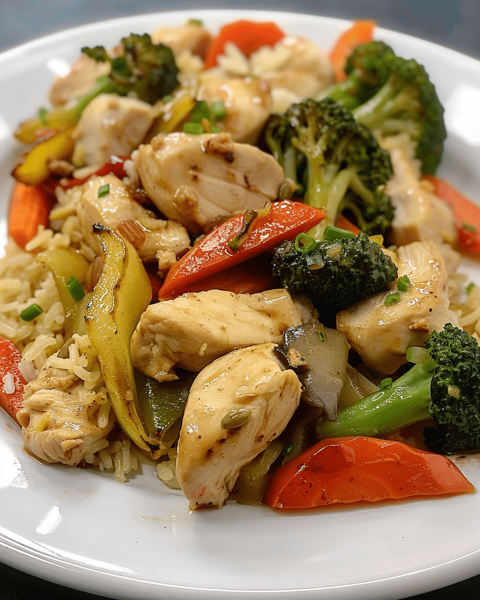 Stir-Fry Chicken and Vegetables