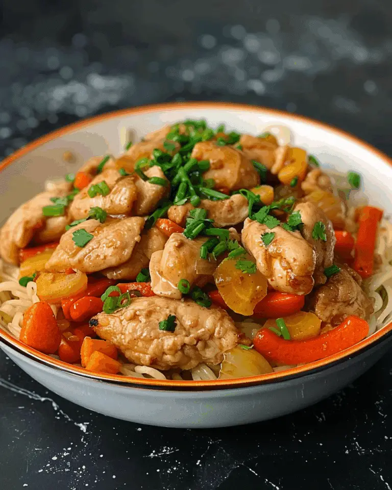 Stir-Fry Chicken and Vegetables